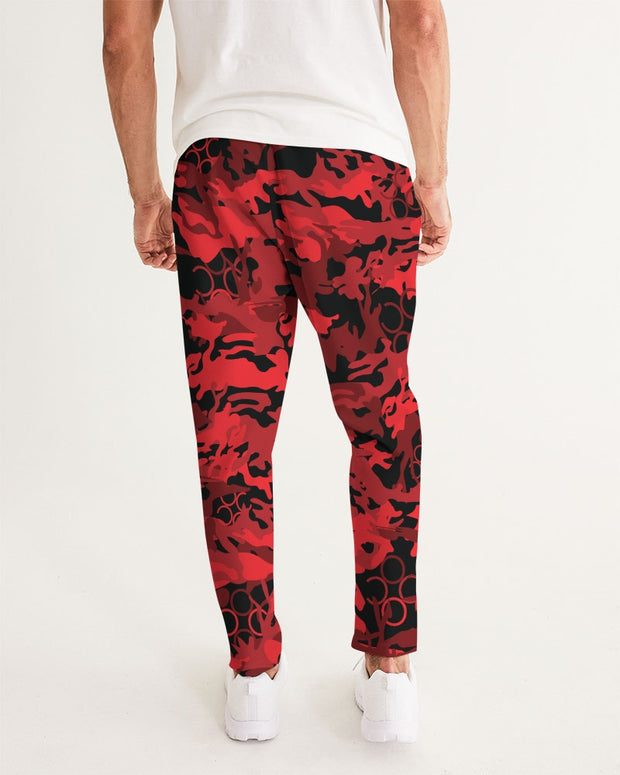 Seeing Red Camo Men's Joggers
